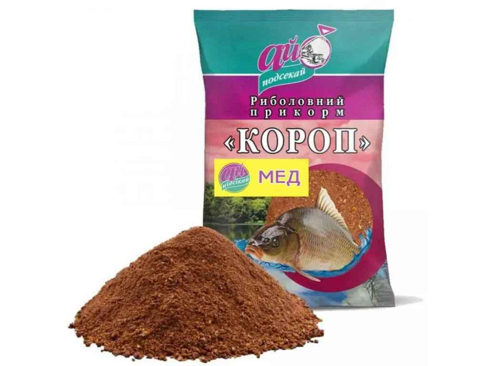 Принада для лову риби КОРОП Мед 1кг ТМ АЙ ПОДСЕКАЙ   Solmir Solmir Solmir Київ - фото 1