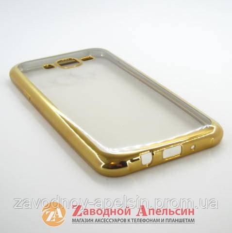 Samsung J7 J700 J701 чехол Electroplating gold Одесса - изображение 2