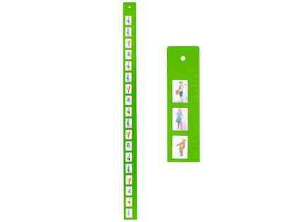 Ростомір дитячий з фоторамками "Рости великим"зелений Рівне