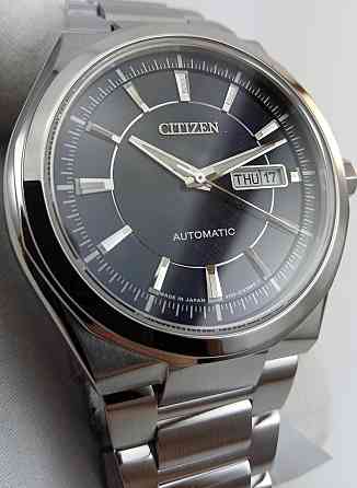 Японський чоловічий годинник Citizen NP4080-50L механіка автопідзавод, сапфір. Київ