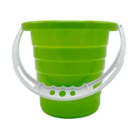 Дитяче відро для пісочниці "Середнє" S0009(Green) зелений 14 см Вінниця