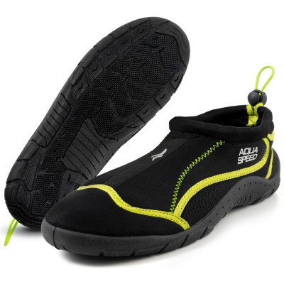 Аквашузы Aqua Speed Aqua Shoe Model 704-78 чорний, жовтий 42 (5908217691668) Винница - изображение 1