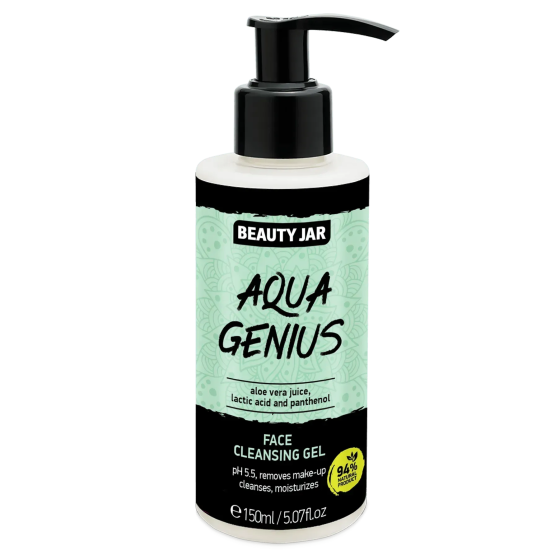 Гель для лица Очищающий AQUA GENIUS Beauty Jar 150 мл Винница