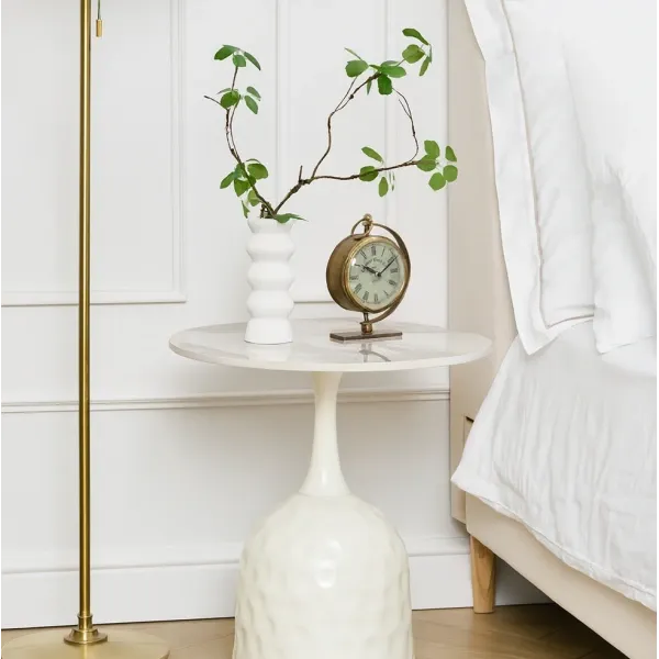 Журнальный столик с металлическим основанием и керамической столешницей Lola Днепр - изображение 1