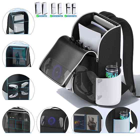 Рюкзак для PS5 Pro / Slim / Fat и Portal OIVO VG-P5369 Киев