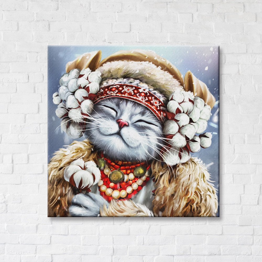 Кішка-зима ©Марінна Пащук Київ - фото 1