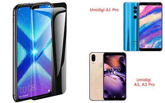 Захисне скло NeoGlass для Umidigi A1 Pro, A3, A3 Pro – надпрозоре та стійке Київ