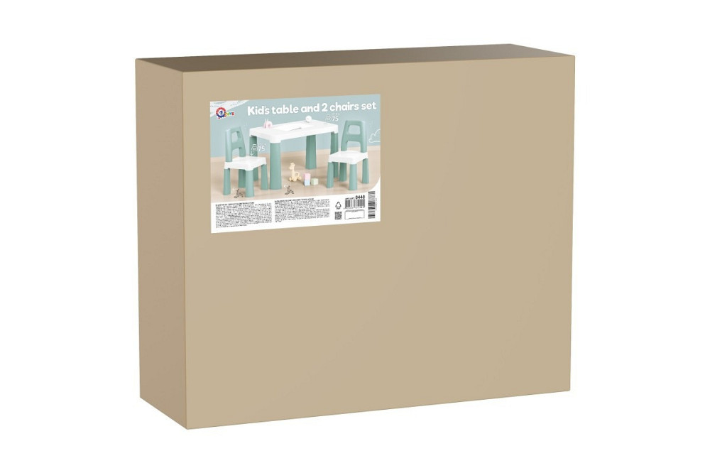 Дитячий стіл з двома стільцями ТехноK 0440 набір столик + стільчики для дітей Київ - фото 5