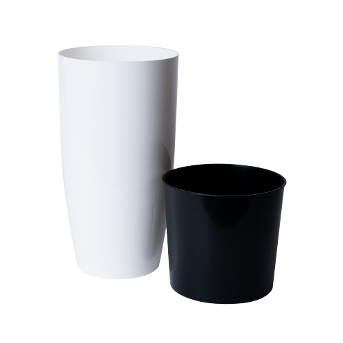 Вазон Альфа 16*30см білий Алеана Житомир - изображение 1