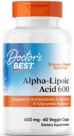 Альфа-ліпоєва кислота Doctor's Best Alpha-Lipoic Acid 60 капс Київ