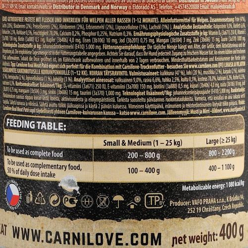 Корм влажный Carnilove Puppy k консервы для щенков с лососем и индейкой 400 г Киев - изображение 5