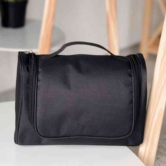 Дорожній несесер \ органайзер для косметики C025-Black (Чорний) Суми