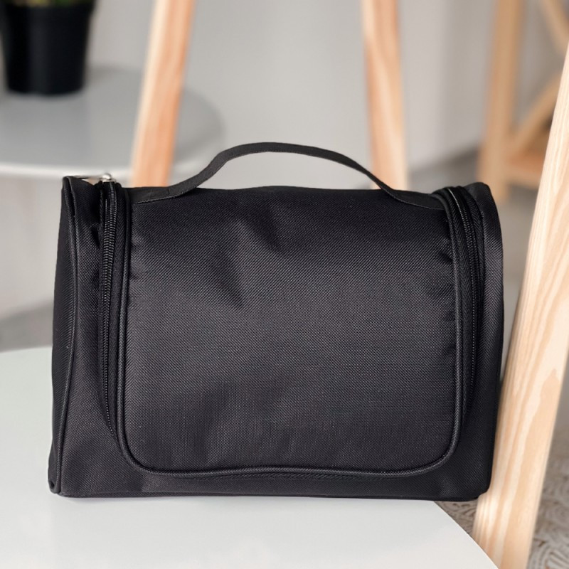 Дорожній несесер \ органайзер для косметики C025-Black (Чорний) Суми - фото 2