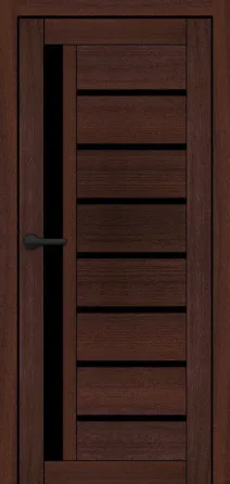Дверь межкомнатная Порталино PL-01 Санома ореховая BLK Киев