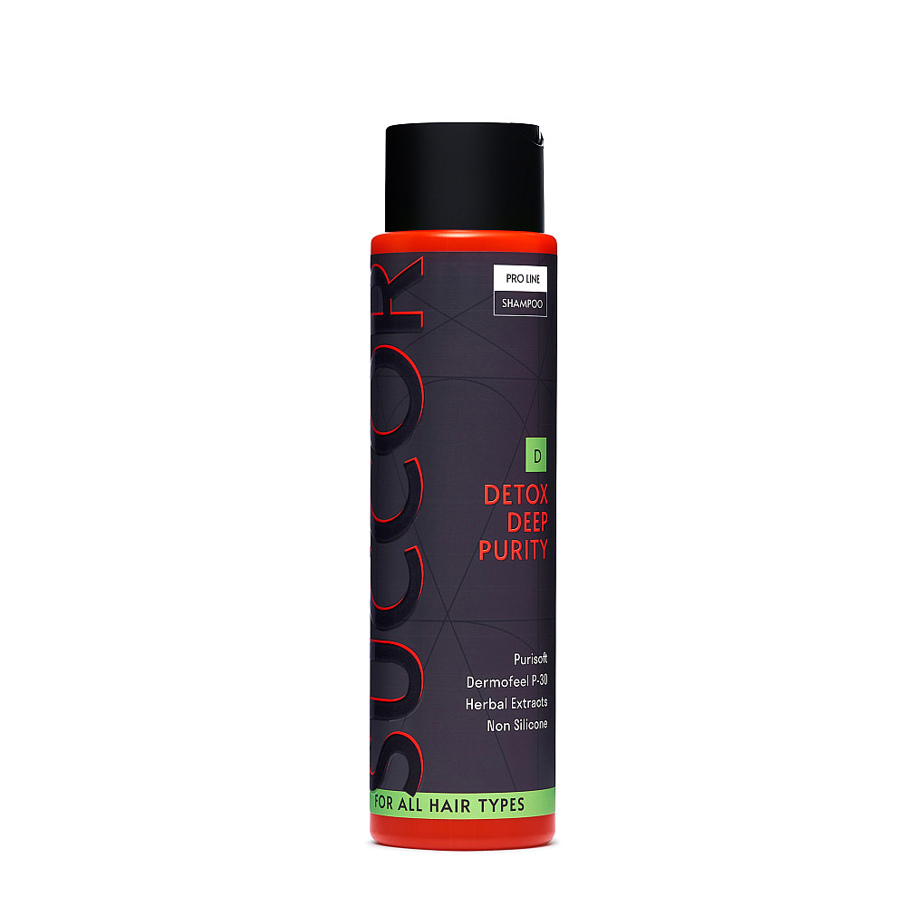Детокс шампунь для глибокого очищення Detox Deep Purity Shampoo Succor 400 мл Київ - фото 4