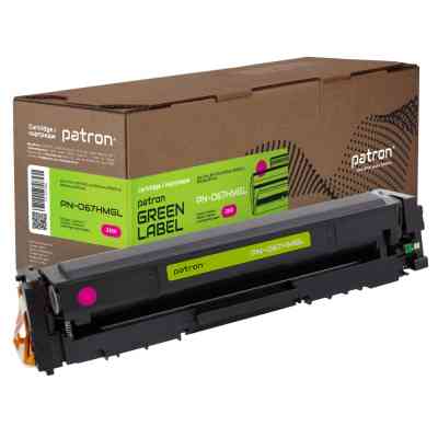 Картридж Patron Canon 067H Magenta Green Label (PN-067HMGL) Винница