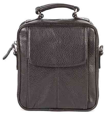 Сумка SHVIGEL 00875 з високоякісної шкіри Чорна Київ