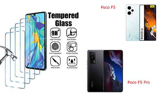 Захисне скло ArmorGlass для Poco F5, Poco F5 Pro – стійке до подряпин та ударів Київ