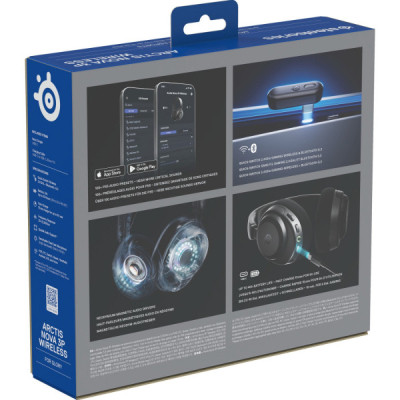 Навушники SteelSeries Arctis Nova 3P Wireless MultiPlatform Black (61686) Вінниця - фото 6