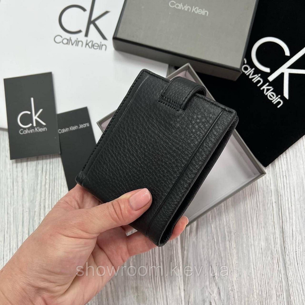 Мужское кожаное портмоне с зажимом (2101) подарочная упаковка Киев - изображение 3