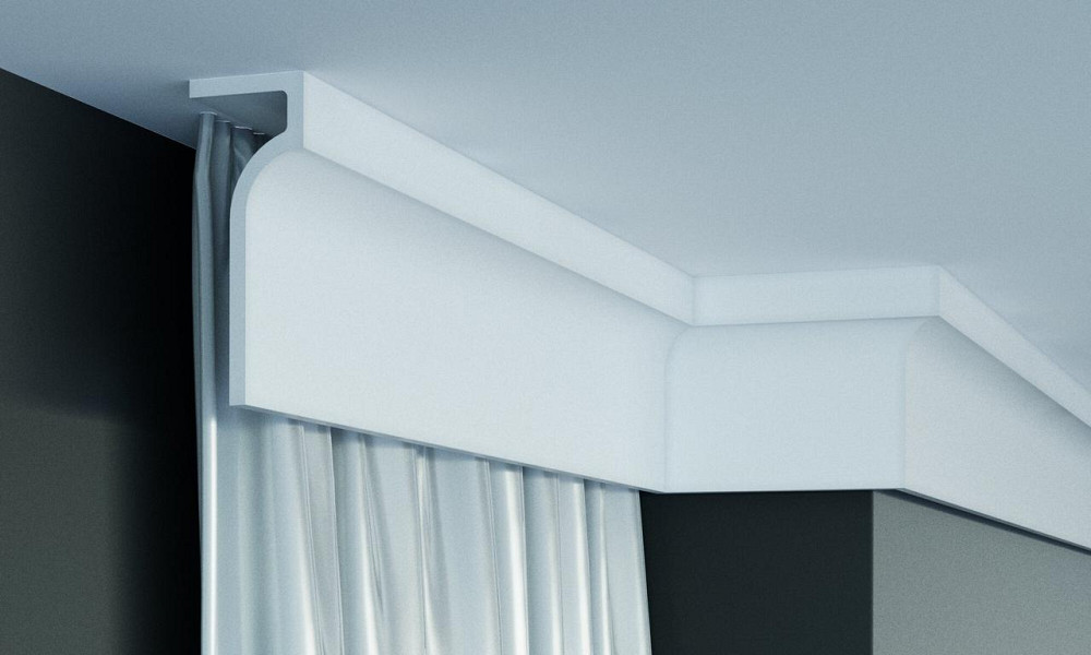 Карниз полиуретановый гладкий Gaudi Decor P 891 Днепр - изображение 1