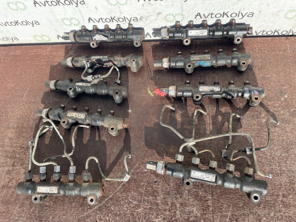Паливна рейка (рампа форсунок) Peugeot Partner 1.6 hdi 2003-2018 (9654592680) Ковель - фото 1