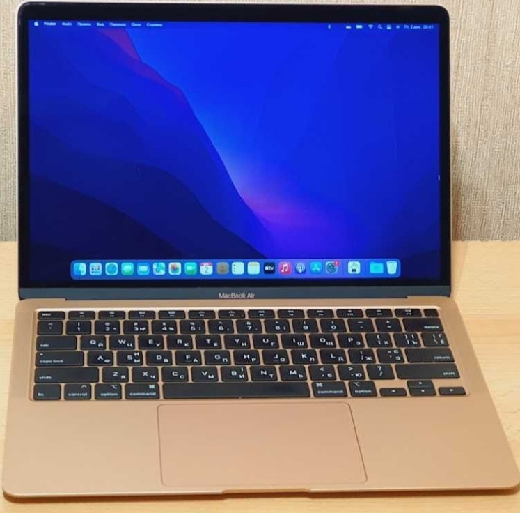 Ноутбук: Apple MacBook Air 13" M1 8/256Gb.АКБ 15 год.(36 Циклів) Київ - фото 2