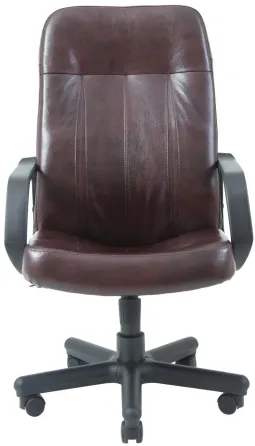 Офісне Крісло Керівника Richman Bordo Madras Dark Brown Пластік М2 AnyFix Коричневий Київ