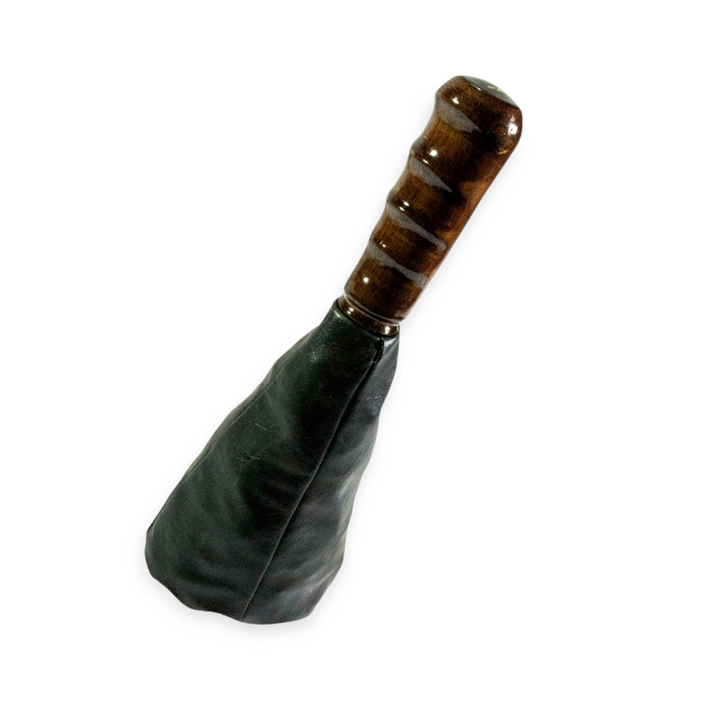 Пыльник 2108 салона кожзам черный , набалдашник дерево КПП Мукачево - изображение 1