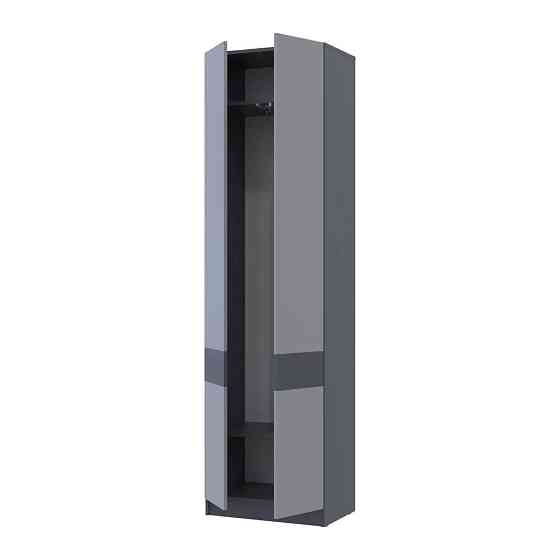 Шкаф для одежды Doros Сола Графит / Серый 60х40х215 DRS-011744 (44900341) Львов