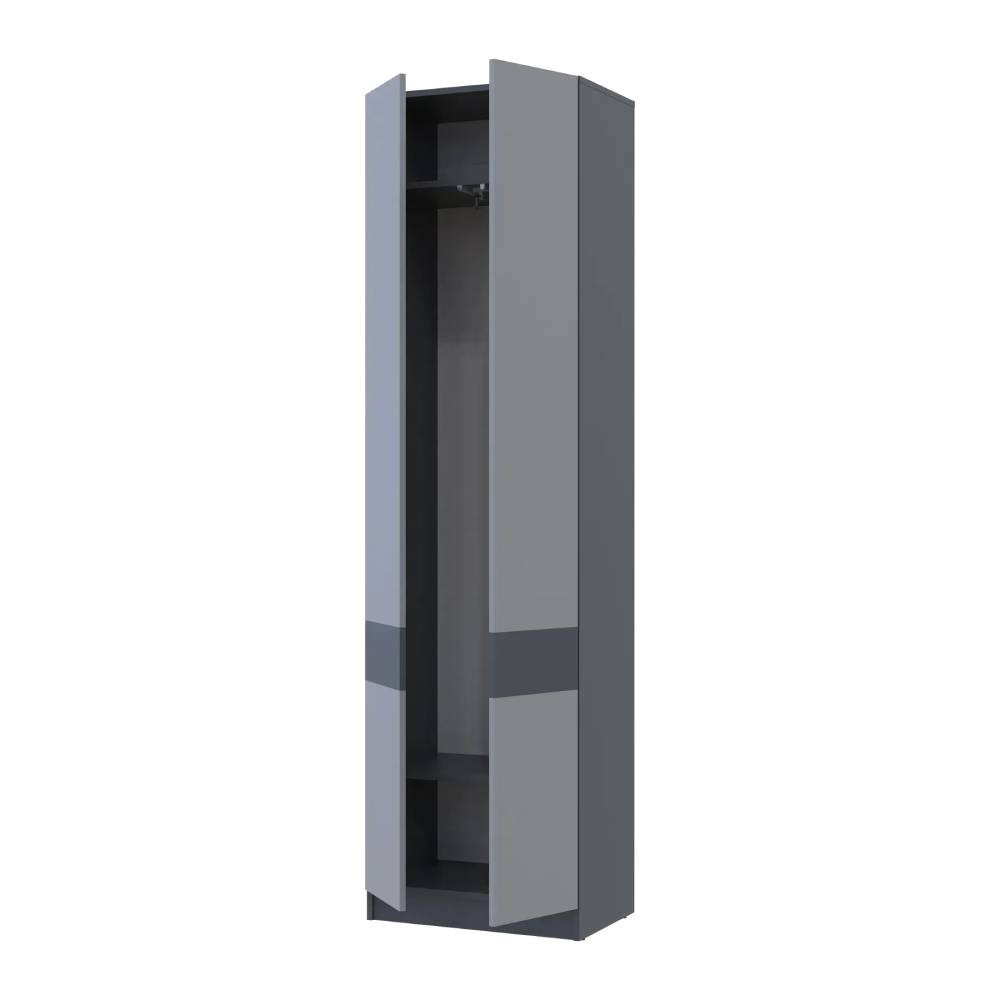 Шкаф для одежды Doros Сола Графит / Серый 60х40х215 DRS-011744 (44900341) Львов - изображение 5