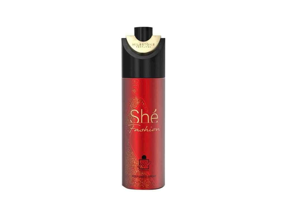 Дезодорант-спрей 200мл Парфюмированный женский She Fashion ТМ MILESTONE Киев - изображение 1