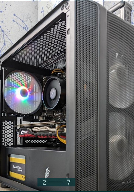 Компьютер ПК : Ryzen 5 ,2600 DTX 1060 3Gb. Харьков - изображение 6