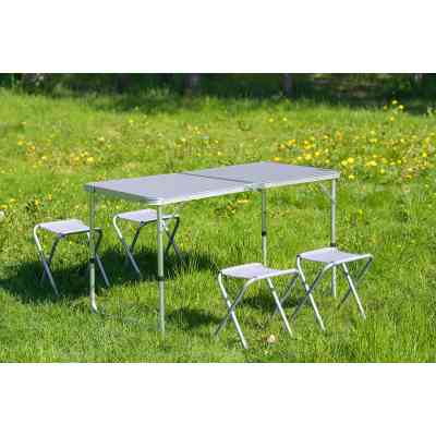Набор кемпинговой мебели Neo Tools стіл + 4 стільці 6.9 кг (63-159) Винница