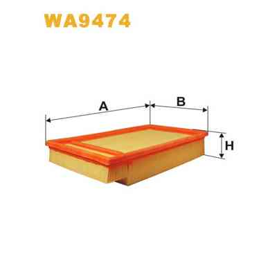 Повітряний фільтр для автомобіля Wixfiltron WA9474 Вінниця