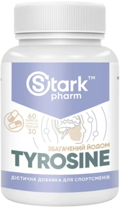 Тирозин Stark Pharm Stark L-Tyrosine 60 капс Київ - фото 3