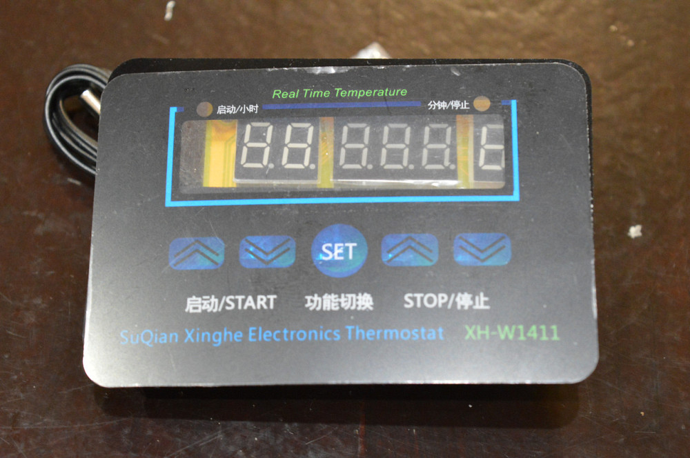Термостат (терморегулятор) цифровий XH-W1411 з контролем температури Полтава - фото 1