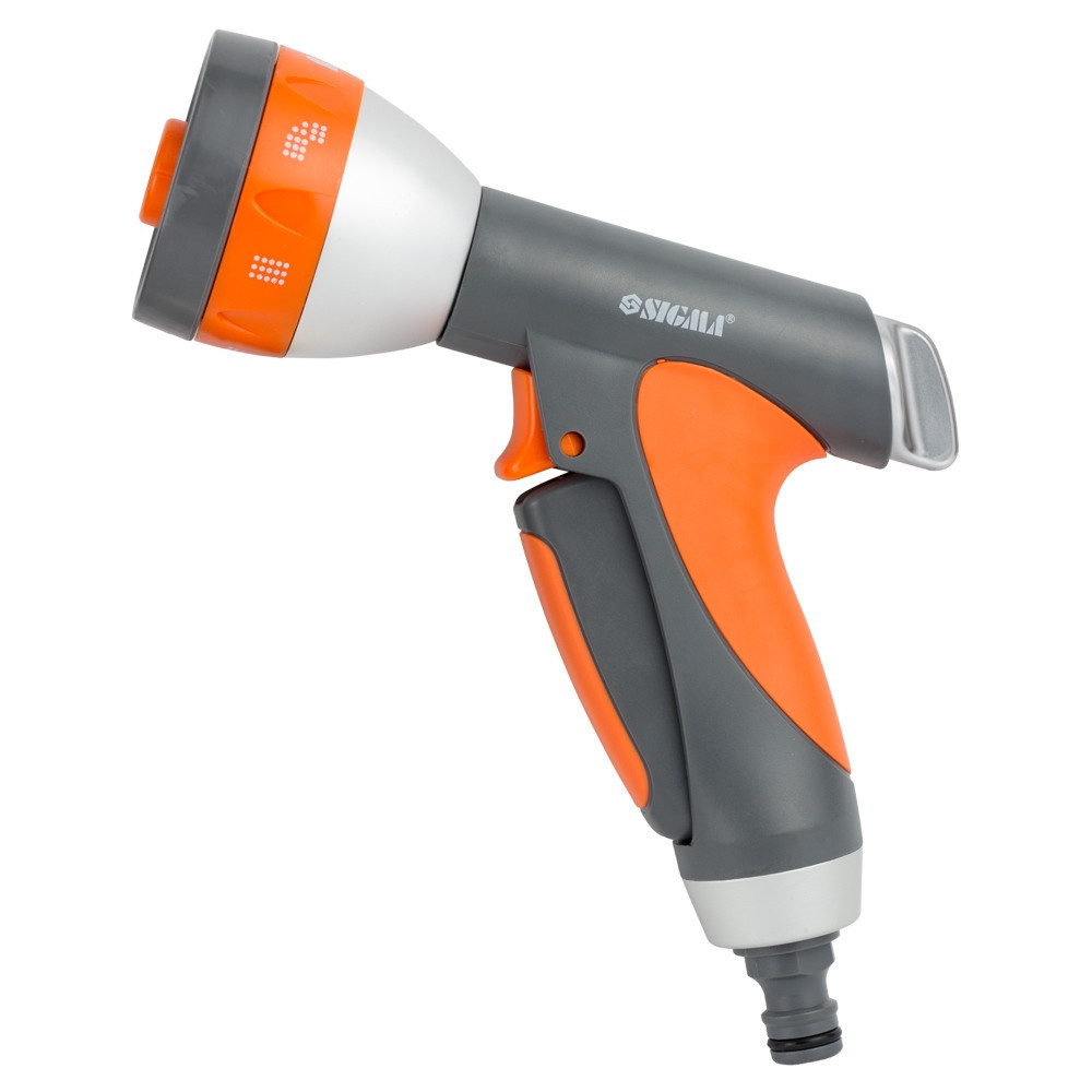 Пістолет-розпилювач 7-режимний (ABS+AL+TPR) FLORA (5011274) Київ - фото 1