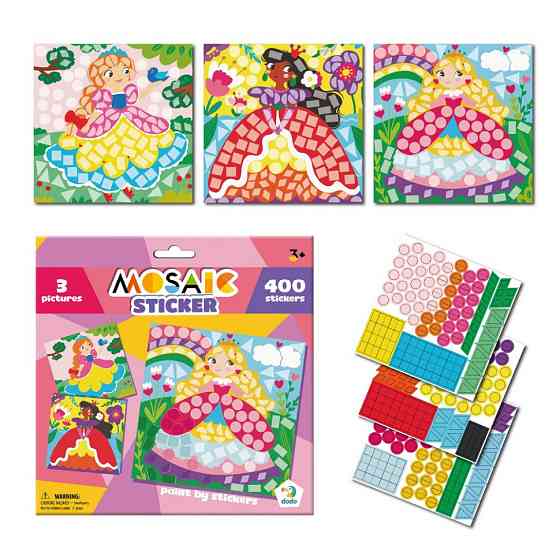 Детский набор для творчества мозаика 