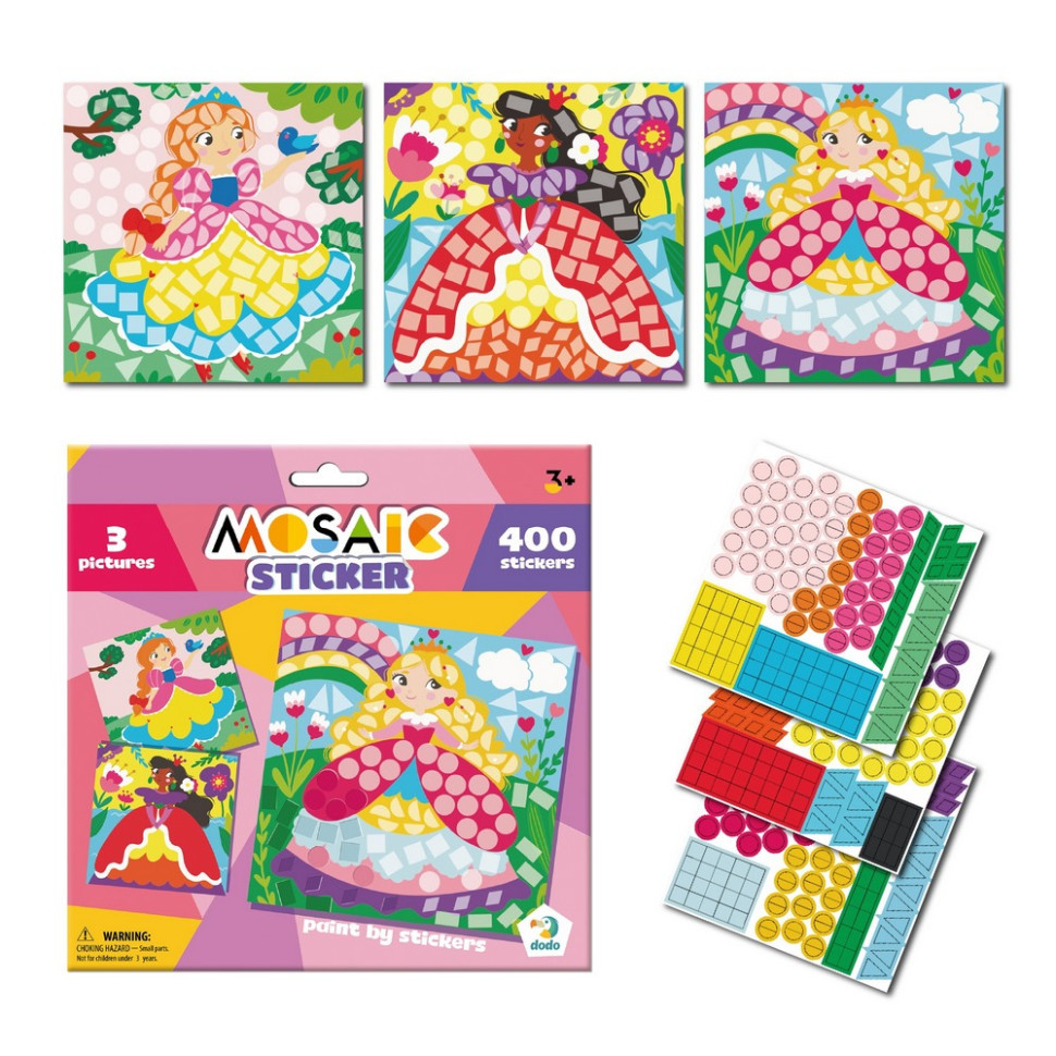 Детский набор для творчества мозаика 