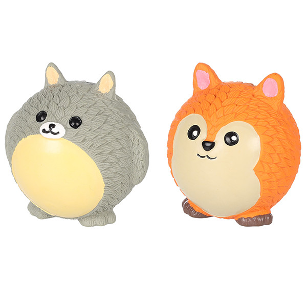 Flamingo Bolka Chinchilla Fox ФЛАМИНГО БОЛКА ШИНШИЛЛА ЛИСИЦА игрушка с пищалкой для собак Киев - изображение 1