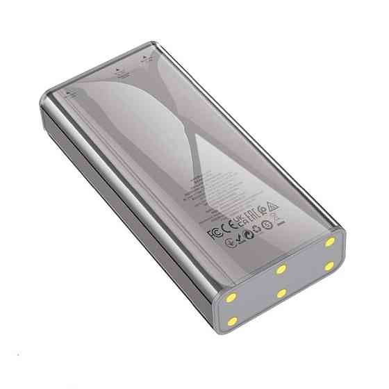 Зовнішній акумулятор HOCO J103A Discovery edition 22.5W fully compatible power bank(20000mAh) Gray Київ