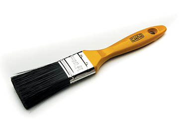 Пензель флейцовий чорний штучний ворс 1,5'' СІЛА Рівне - фото 1