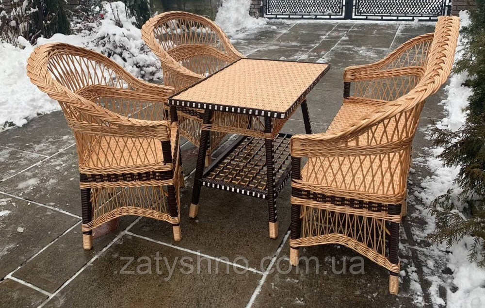 Набор плетеной мебели с ротанга Киев - изображение 9
