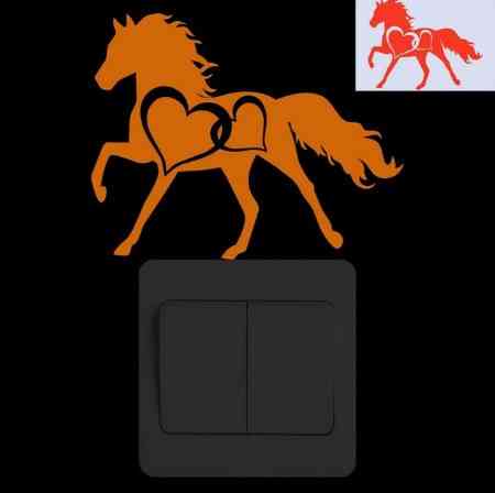 Люминесцентная наклейка