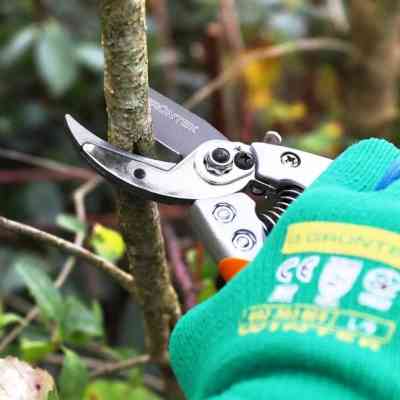 Секатор Gruntek Bussard с наковальней, d 18мм, 200мм (295202018) Винница