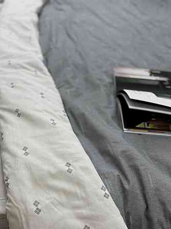 Ecotton Комплект постільної білизни Ecotton двоспальний 180х215 см двосторонній сірий Коломия