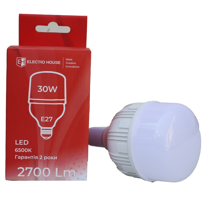 LED лампа Т100 30Вт E27 6500К 2700 Лм 165-265 В Киев - изображение 1