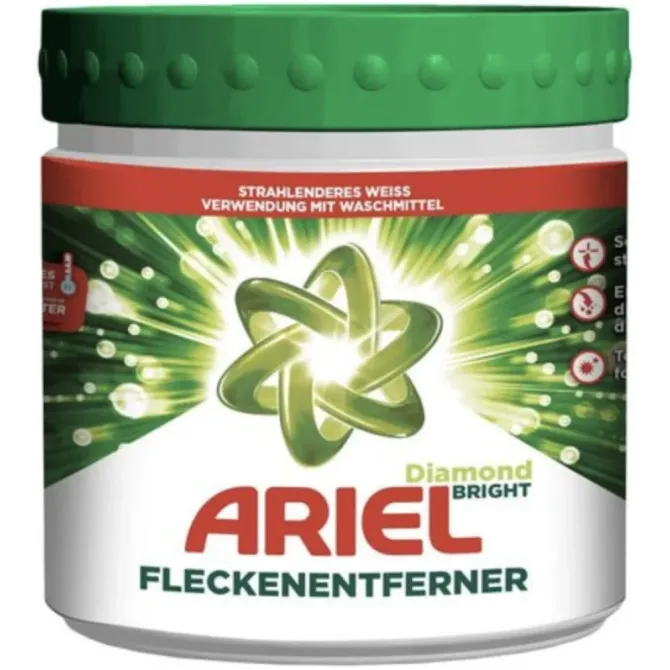 Кисневий Вибілювач і засіб для виведення плям Ariel Diamond Bright Stain Remover White 500 г Львів - фото 1