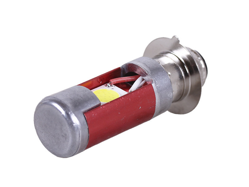 Лампа фари діодна 2 кристали 1 вусик П15Д-25-1 12В 35/35W — LED — АМ Вінниця - фото 1